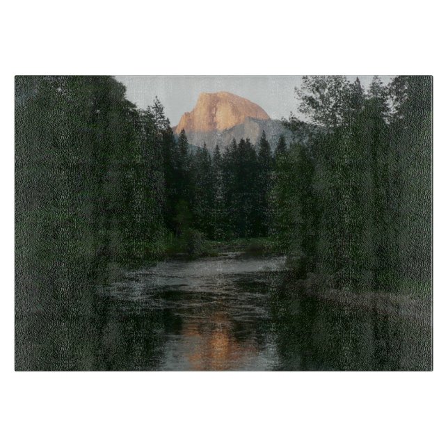 Half Dome Sunset in Yosemite National Park Cutting Board (Front)