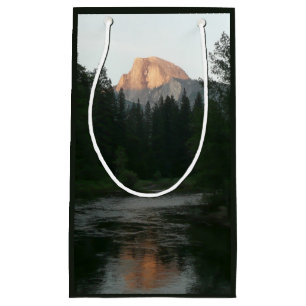 Half Dome Sunset in Yosemite National Park Small Gift Bag
