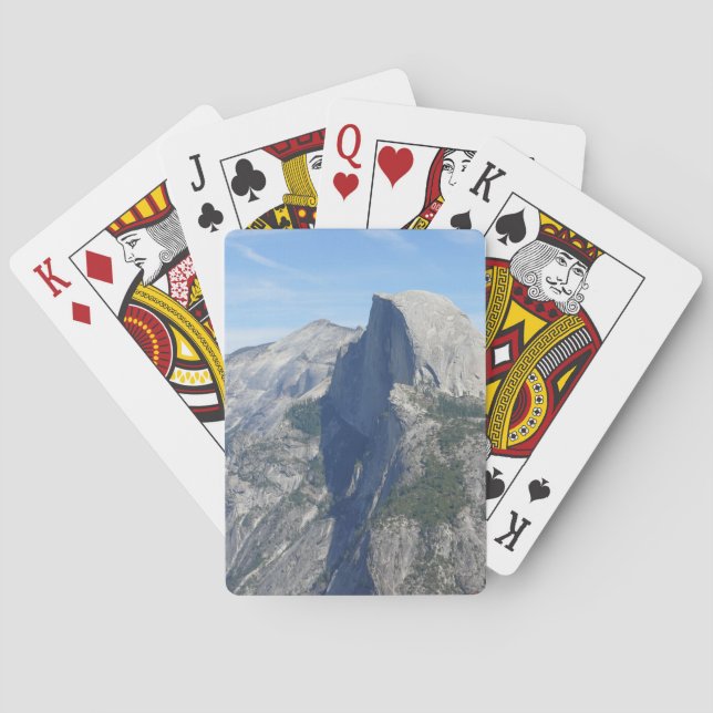 Half Dome, Yosemite, CA Playing Cards (Back)