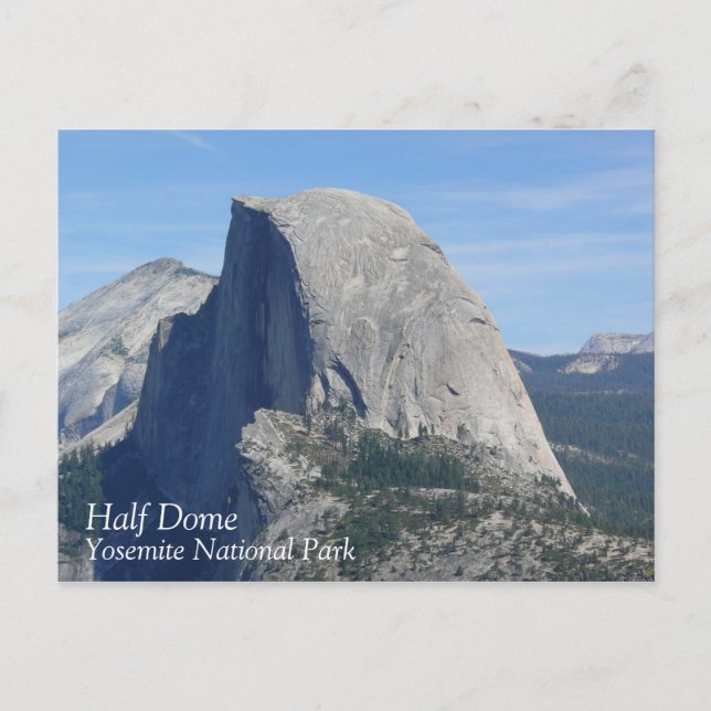 Half Dome, Yosemite, CA Postcard (Front)