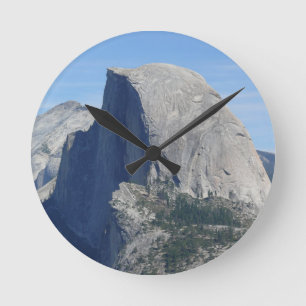 Half Dome, Yosemite, CA Round Clock