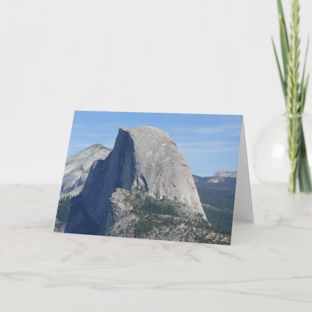 Half Dome, Yosemite, California Card (Front)