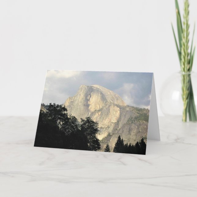 Half Dome, Yosemite National Park, CA Card (Front)