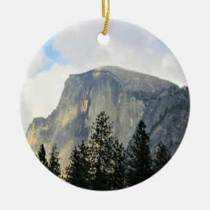 Half Dome, Yosemite National Park, CA Ceramic Ornament