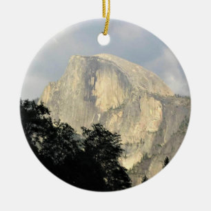 Half Dome, Yosemite National Park, CA Ceramic Ornament