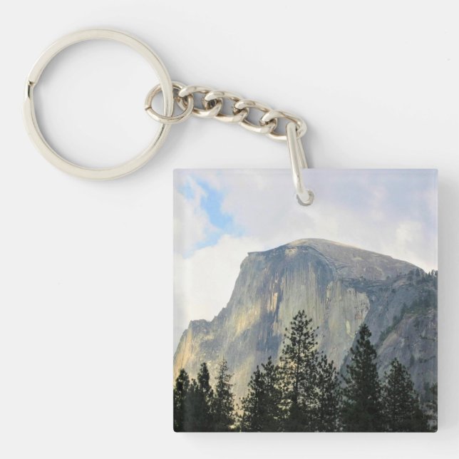 Half Dome, Yosemite National Park, CA Key Ring (Front)