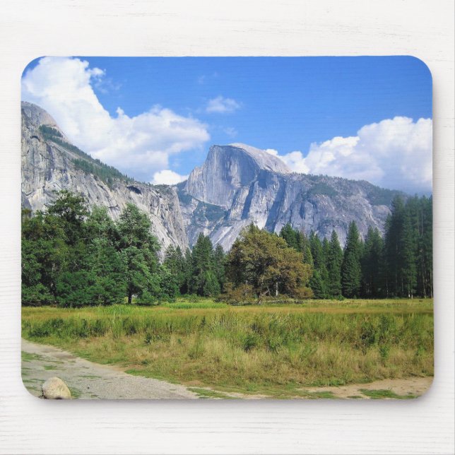 Half Dome, Yosemite National Park, CA Mouse Pad (Front)