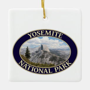 Half Dome, Yosemite National Park, California Ceramic Ornament