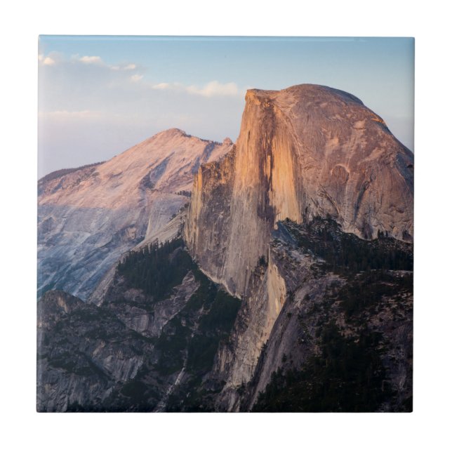 Half Dome, Yosemite National Park, California Ceramic Tile (Front)