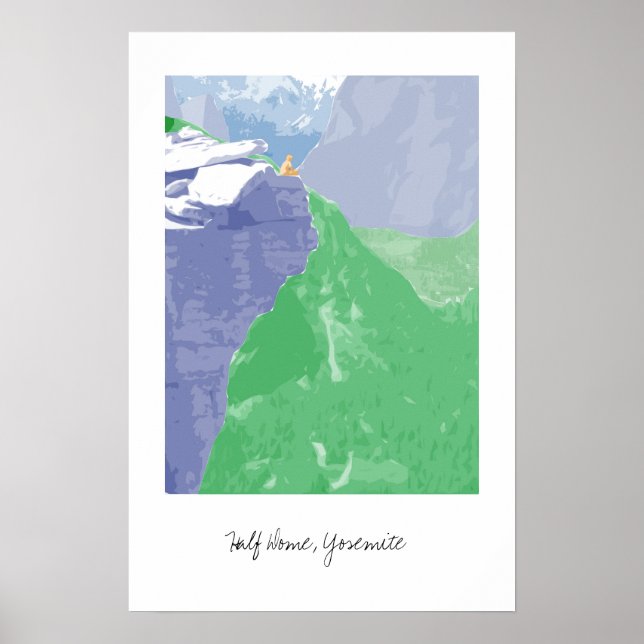 Half Dome, Yosemite Poster (Front)