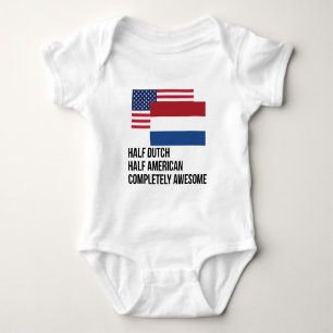 Half Dutch Completely Awesome Baby Bodysuit