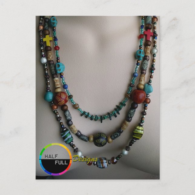 Half Full Designs Postcard (Front)