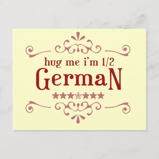 Half German Postcard (Front)