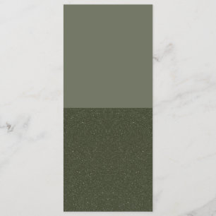 Half Glitter Moss Flat Program – Customisable