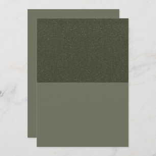 Half Glitter Moss Green Flat Program – Customize