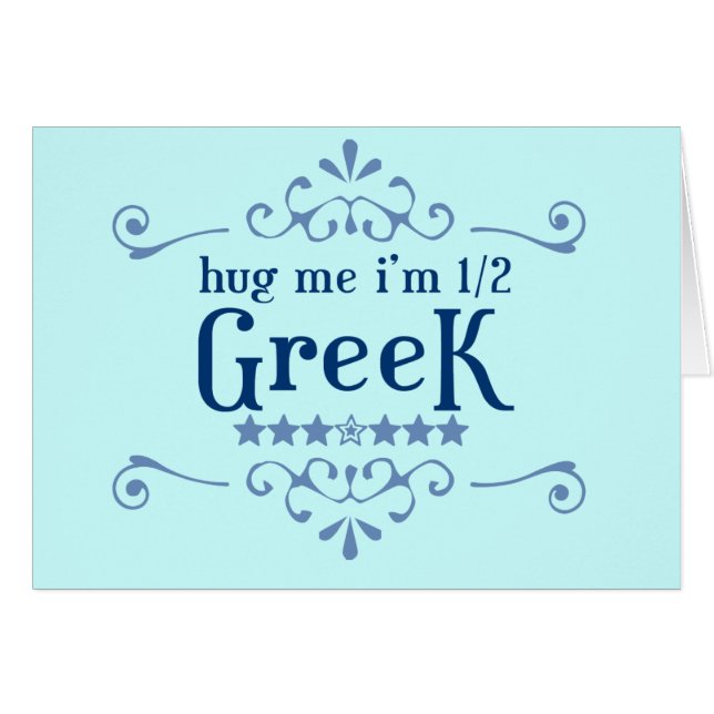 Half Greek (Front Horizontal)