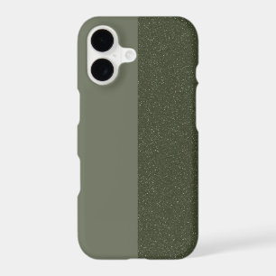 Half & Half Moss Green iPhone 11 Case – Customise