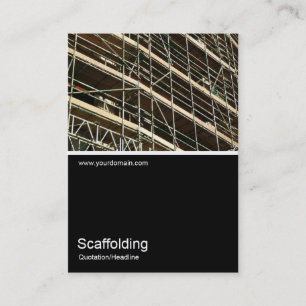 Half&Half Photo 0102- Scaffolding Business Card