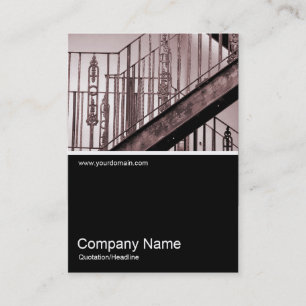 Half&Half Photo 0159 - Victorian Fire Escape Business Card