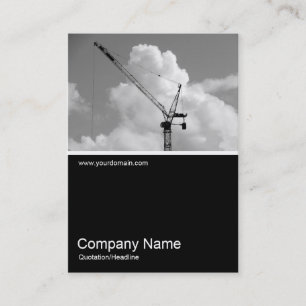 Half&Half Photo 0174 - Cumulonimbus Crane Business Card