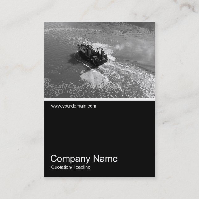 Half&Half Photo 0182 - Little Trawler Business Card (Front)