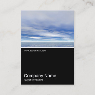 Half&Half Photo 0200 - Sea and Sky Business Card