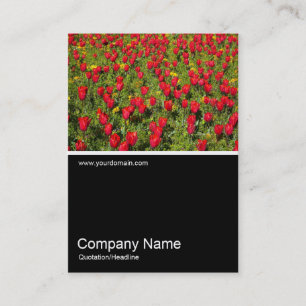 Half&Half Photo 02 - Tulips Business Card