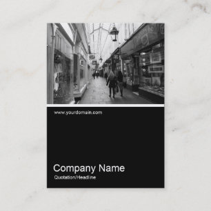 Half&Half Photo 0319 - Shopping Arcade Business Card