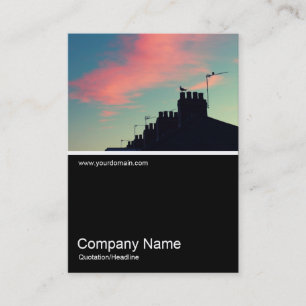 Half&Half Photo 0386 - Early Birds Business Card