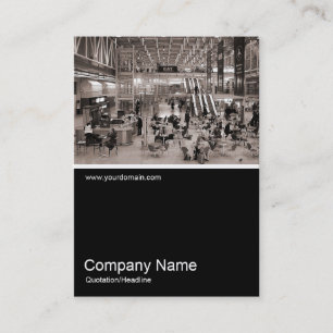 Half&Half Photo 039 - Paddington Station, London Business Card