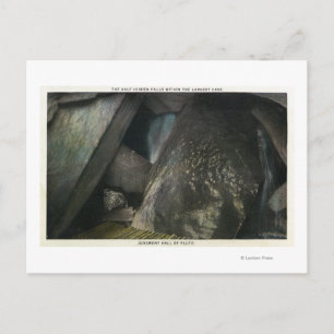 Half Hidden Falls View of Judgment Hall of Plato Postcard