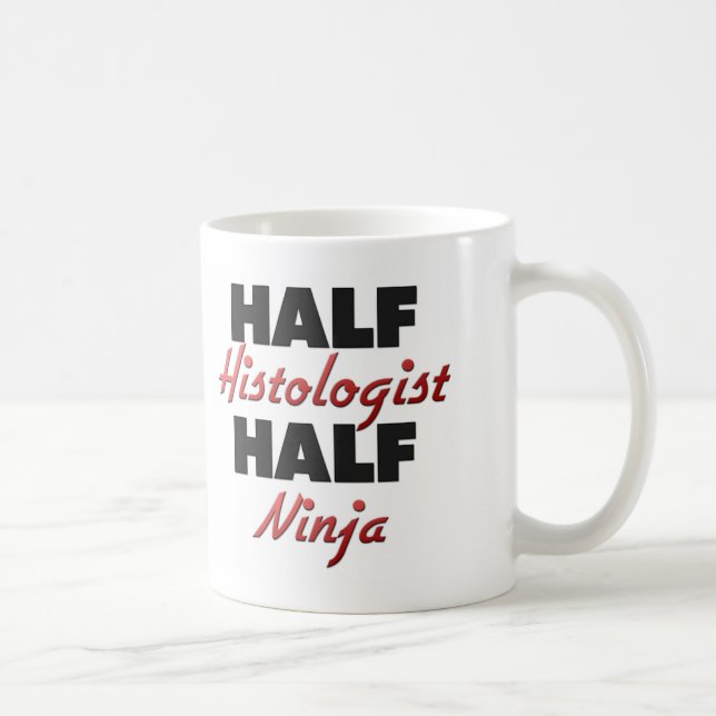 Half Histologist Half Ninja Coffee Mug (Right)