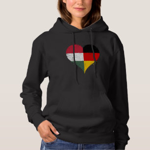 Half Hungarian Half German A Hungary Germany Flag Hoodie
