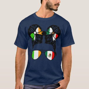 Half Irish Half Mexican Girl Ireland Kids Heritage T-Shirt
