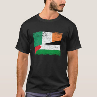 Half Irish Half Palestinian T Shirt