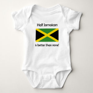 Half Jamaican Baby Bodysuit