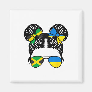 Half Jamaican Half Ukrainian Girl Jamaica Kids Her Magnet