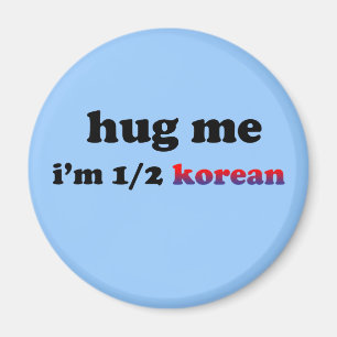 Half Korean Magnet