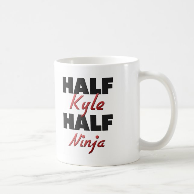 Half Kyle Half Ninja Coffee Mug (Right)