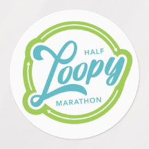 Half Loopy Sticker