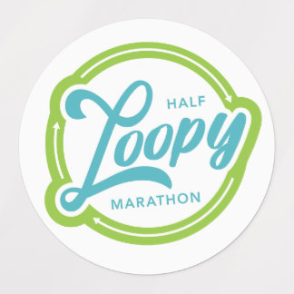 Half Loopy Sticker