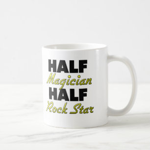 Half Magician Half Rock Star Coffee Mug