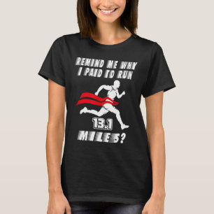 Half Marathon 13.1 Running Marathon Sports T-Shirt