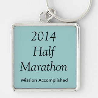 Half Marathon, Mission Accomplished! Key Ring