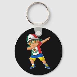 Half Mexican Half Ukrainian Boy Mexico Ukraine Fla Key Ring