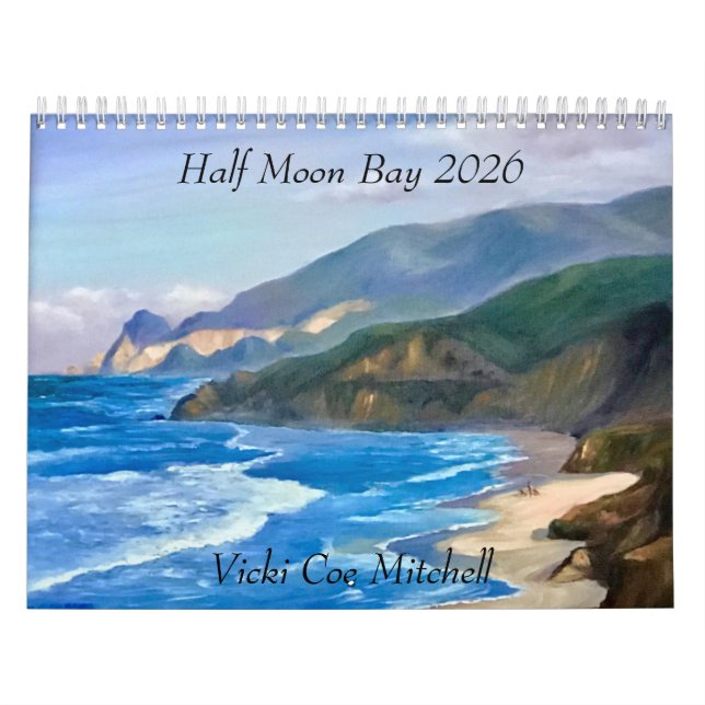 Half Moon Bay 2026 Calendar (Cover)