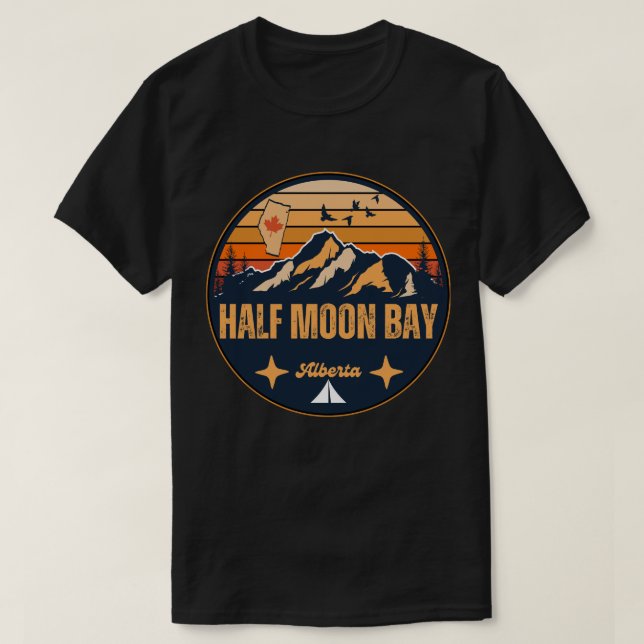 Half Moon Bay, Alberta T-Shirt (Design Front)
