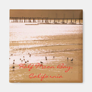 Half Moon Bay,California Magnet