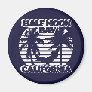 Half Moon Bay California Magnet