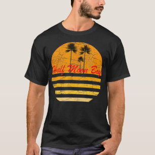 Half Moon Bay Vintage Retro  70s Throwback Surf  T-Shirt